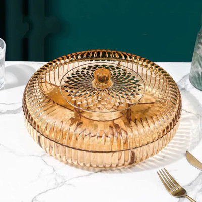 KHAY ĐỰNG MỨT TẾT BÁNH KẸO NGÀY TẾT SANG TRỌNG BẰNG MEKA ACRYLIC TRONG SUỐT CAO CẤP - THM05