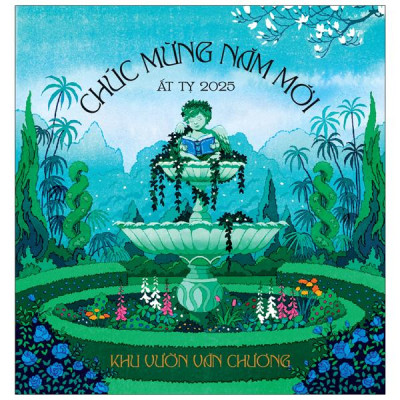 Lịch Để Bàn Ất Tỵ 2025 - Khu Vườn Văn Chương Kèm Túi Đựng Lịch