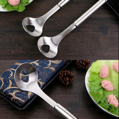 Muôi Nặn Thịt Viên Inox Cao Cấp