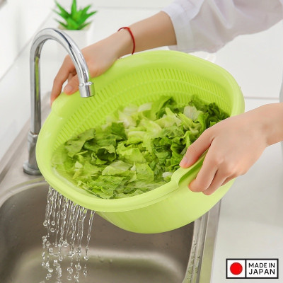 Rổ nhựa dáng oval thương hiệu Sanada Seiko 5.3L - Hàng nội địa Nhật Bản | Made in Japan