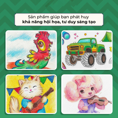 Hộp 24 Bút Chì Màu Thanh Gươm Diệt Quỷ - Colokit CPC-C043/DS - Hộp Thiếc