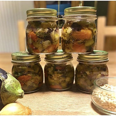 Hũ thủy tinh nắp vặn Quattro 150ml - 250ml 