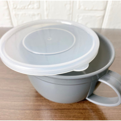 Cốc uống nước nắp mềm Yamada 360ml dùng được trong lò vi sóng hàng Made in Japan