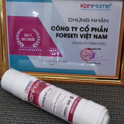Lõi lọc nước Sediment KoriHome dành cho máy lọc nước tích hợp nóng lạnh - Hàng Chính Hãng