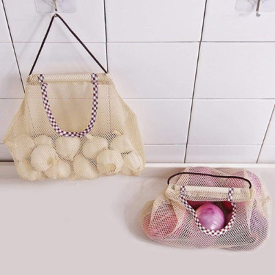 Combo 2 Túi Lưới Đa Năng Đựng Hành Tỏi Nhà Bếp