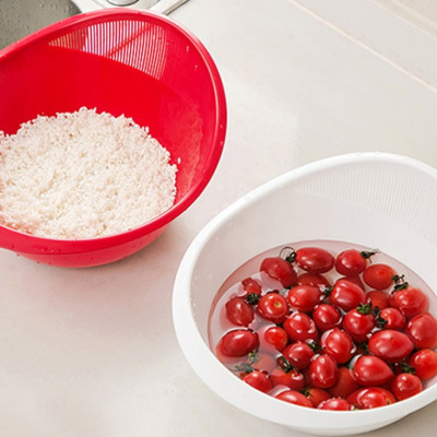 Thau rửa đa năng có rãnh thoát nước tiện lợi Nakaya Freille 2.1L - Hàng nội địa Nhật Bản |#Made in Japan| |#K-538|