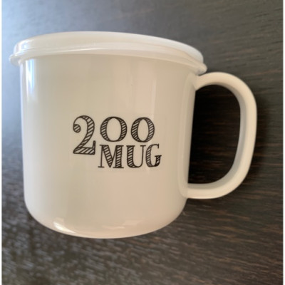 Bộ 2 cốc nhựa Nakaya 300ml & 200ml nắp mềm có quai tiện dụng - nội địa Nhật Bản