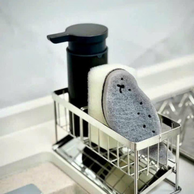 GIỎ ĐỂ RẺ RỬA BÁT CÓ KHAY HỨNG NGHIÊNG CHỐNG ĐỌNG NƯỚC TIỆN LỢI