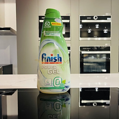 Gel rửa bát Finish Eco 0% 900ml - 10 chức năng