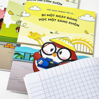 Tập Học Sinh Việt Nam Trong Tôi Là - Miền Nam - 4 Ô Ly - 96 Trang 60gsm - The Sun 04