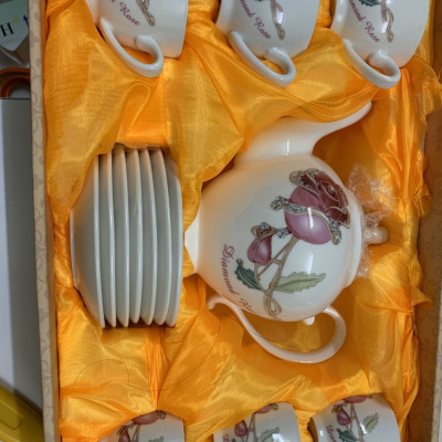 BỘ ẤM CHÉN PHA TRÀ SỨ CAO CẤP  ( GIAO NGẪU NHIÊN ) - ANTH597