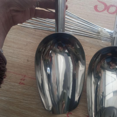 xúc đá inox 304, dụng cụ pha chế xúc đá trung số 4