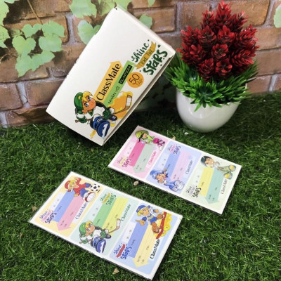 Nhãn Vở Classmate Be Cool CL-NT224 (15 Nhãn/Xấp)