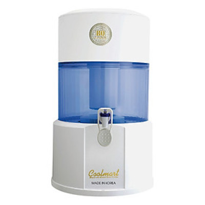 Bình Lọc Nước CNC Coolmart PL (18L) - Trắng