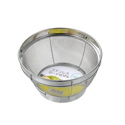 Rổ Tròn Inox Echo Size 16cm Đáy Sâu Hàng Nội Địa Nhật Bản Cao Cấp