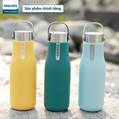 Bình giữ nhiệt thông minh UV Led Philips AWP2788YL/74 - Vàng