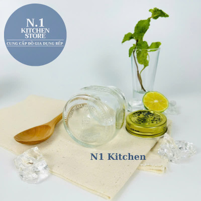 Hũ thủy tinh nắp vặn 250 ml Bormioli Rocco nhập Ý - Hàng Chính Hãng