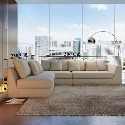 Ghế sofa góc phòng khách hiện đại Juno Sofa HHP-SFG05-V2