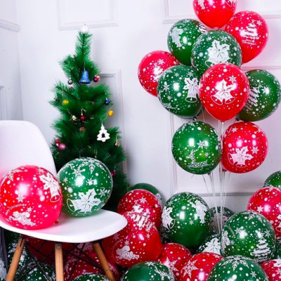 Bong bóng trang trí giáng sinh noel