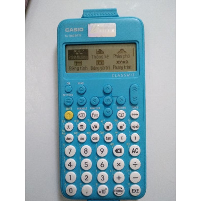 Máy Tính CASIO FX-880BTG - Màu Xanh Biển