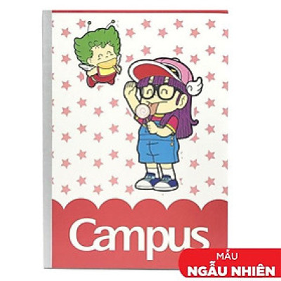 Vở Arale Gacchan-Star - B5 Kẻ Ngang Có Chấm 120 Trang ĐL 70g/m2 - Campus NB-BARS120 (Mẫu Màu Giao Ngẫu Nhiên)