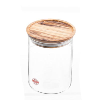 HŨ ĐỰNG THỦY TINH HARIO NẮP GỖ