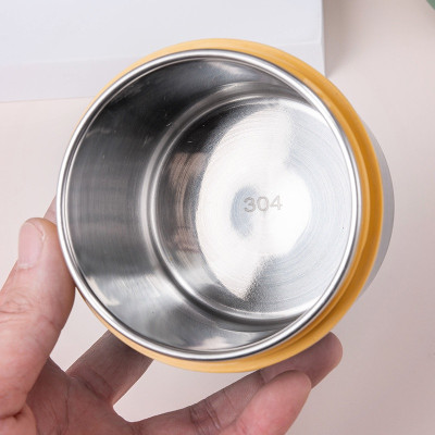 Bình Ủ Cháo Inox 304 Giữ Nhiệt Tedemei Có Thìa Và Quai Dung Tích 530ml