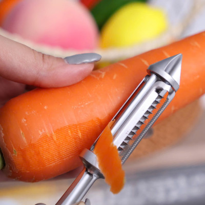 Dụng Cụ Nạo Củ Quả Seka Lưỡi Thép Phủ Niken Không Gỉ Cán Chống Trơn Trượt Siêu Bền Đẹp Siêu Sắc Bén