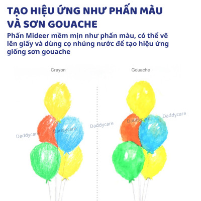 Phấn Viết Bảng Mideer Cho Bé Không Bụi, Đồ Dùng Học Tập