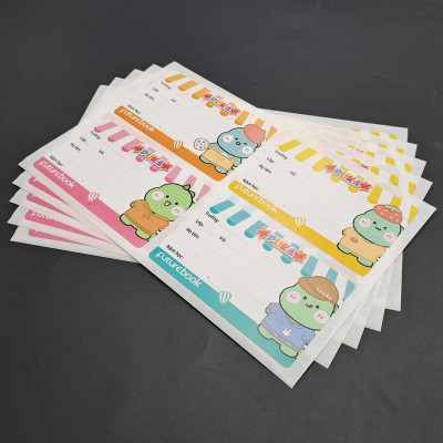 Nhãn Vở Học Sinh Puka - futurebook N145 (20 Nhãn)