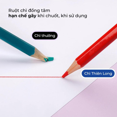 Hộp 6 Bút Chì Màu Hai Đầu - Double Ended Colored Pencils - Colokit CPC-C034