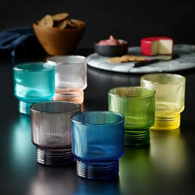 Sét 6 cốc IVV Todo Modo 300ml nhiều màu Hàng chính hãng