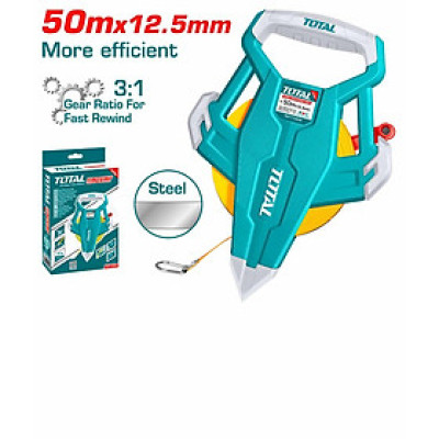 THƯỚC CUỘN THÉP 50 MÉT TOTAL TMT710506 - HÀNG CHÍNH HÃNG