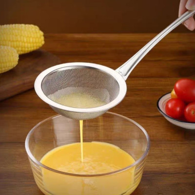 Vợt lưới lọc cặn cho dầu ăn và vớt bọt loại lớn đáy sâu inox 304 cao cấp ( có nhiều size ) sản phẩm bán đúng như hình ảnh đăng chắc chắn - MLS