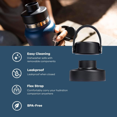 Phụ kiện nắp bình giữ nhiệt Hydro Flask Wide Flex Chug Cap