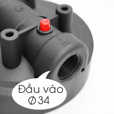 Bộ lọc nước đầu nguồn chung cư Yamato 10 inch Bigblue (béo) 3 cấp lọc tiêu chuẩn (YBH10P5GC)