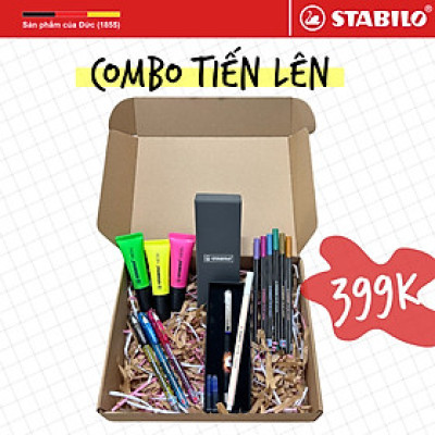[GIÁ SỐC 399K] Combo TIẾN LÊN 16 món sản phẩm STABILO