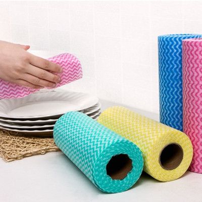 Combo 3 cuộn khăn lau 150 cái (giao màu ngẫu nhiên)