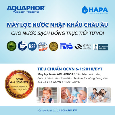 Lõi Lọc Nước AQUAPHOR A5 Thay Cho Bình Lọc Nước AQUAPHOR PRESTIGE, PROVANCE - Hàng Chính Hãng