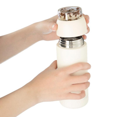 Bình Pha Trà Giữ Nhiệt Fuji Leaf 450 ml - Inochi HNK.BTFL.3594 (Mẫu Màu Giao Ngẫu Nhiên)