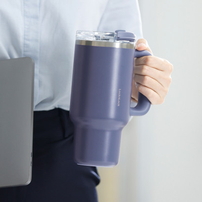 Ly Giữ Nhiệt LocknLock Balance Grip Tumbler LHC4397 900ml, LHC4398 1.2L, Hàng Chính Hãng - JoyMall