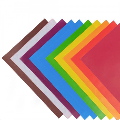 Giấy thủ công kẻ caro 7 màu Couche A4 10 tờ/tập; MS: 705