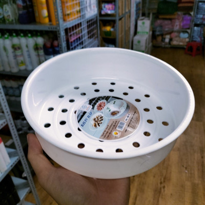 Khay Hấp Thức Ăn Nhựa PP Nguyên Sinh Việt Nhật Không Chứa BPA Sản Xuất Theo Tiêu Chuẩn Nhật Bản , An Toàn Cho Sức Khỏe Người Dùng - Hàng Việt Nam