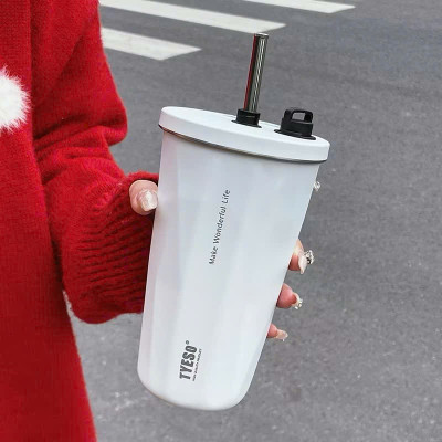 Cốc ly giữ nhiệt TYESO TS-8848A 600ml  bằng thép không gỉ 304  Chống tràn & Giữ nhiệt 12 tiếng