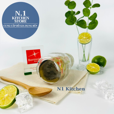 Hũ thủy tinh nắp vặn 200ml Bormioli Rocco Ý - Hàng Chính Hãng