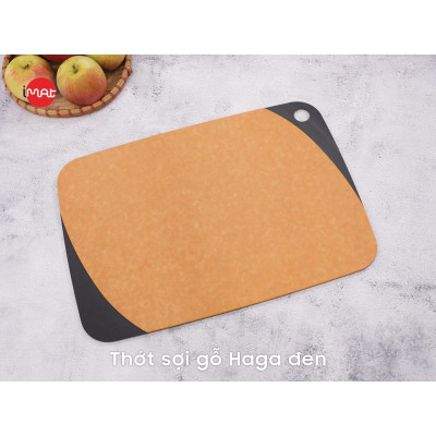 Thớt sợi gỗ iMat haga chịu nhiệt 170℃, chống xước thân thiện với dao, không chứa BPA