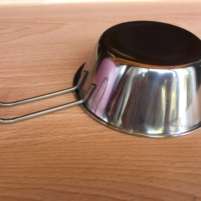 Tô inox có tay cầm Echo Metal (Φ12/ Φ13/ Φ16cm) - Hàng nội địa Nhật Bản