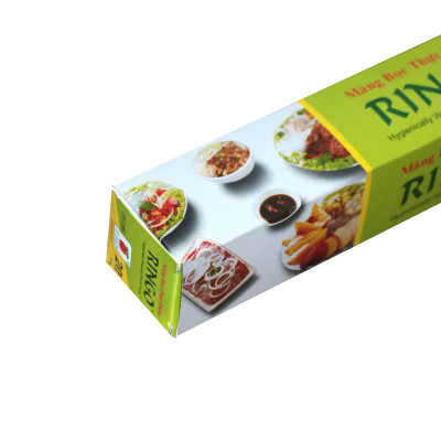 Màng bọc thực phẩm Ringo PVC, dùng được trong tủ lạnh, lò vi sóng, có lưỡi cắt tiện lợi, nhiều kích cỡ