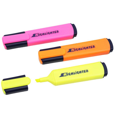 Bút Dạ Quang Highlighter - Thiên Long HL-012 - Màu Cam