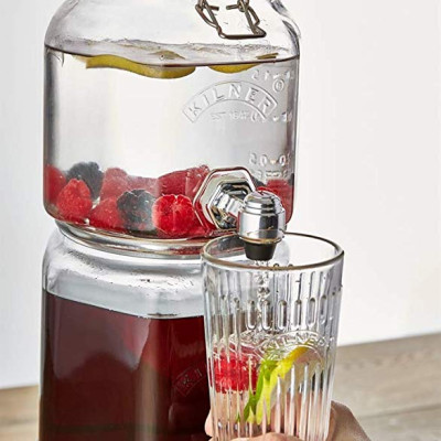 Bộ Hũ Thủy Tinh 3 Món Có Vòi Kilner